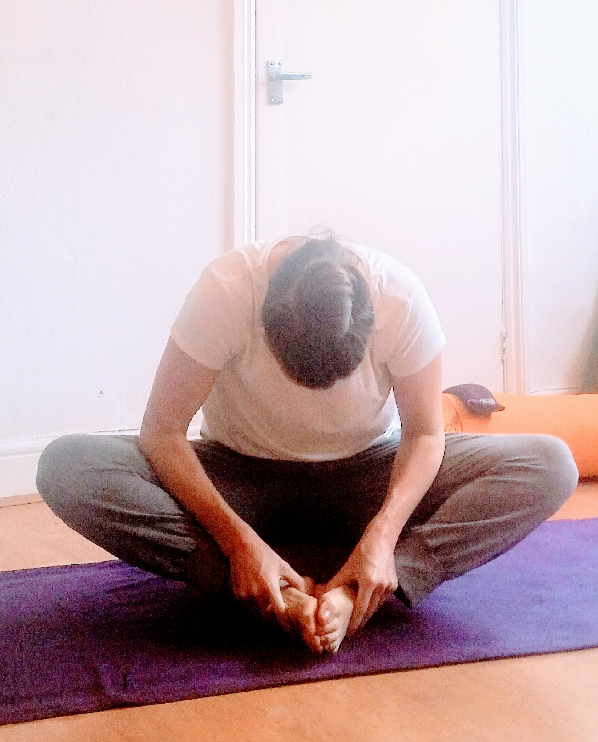 Insomnia cobbler pose
